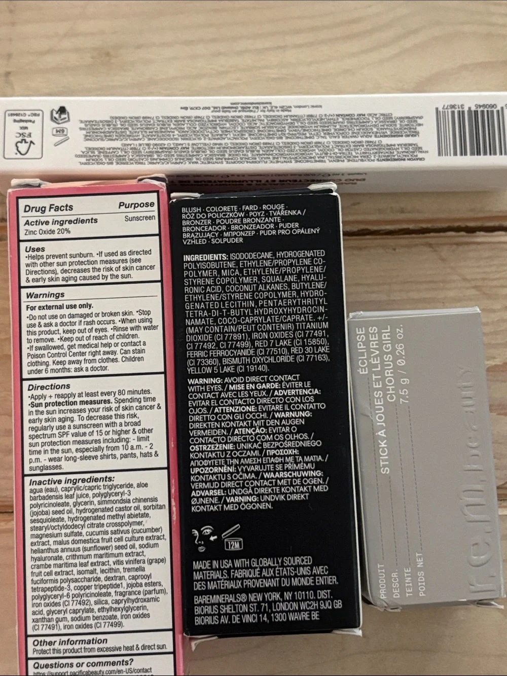 Pacifica Ultra CC Cream Radiant Foundation/Bare Minerals bronzer and more (742)